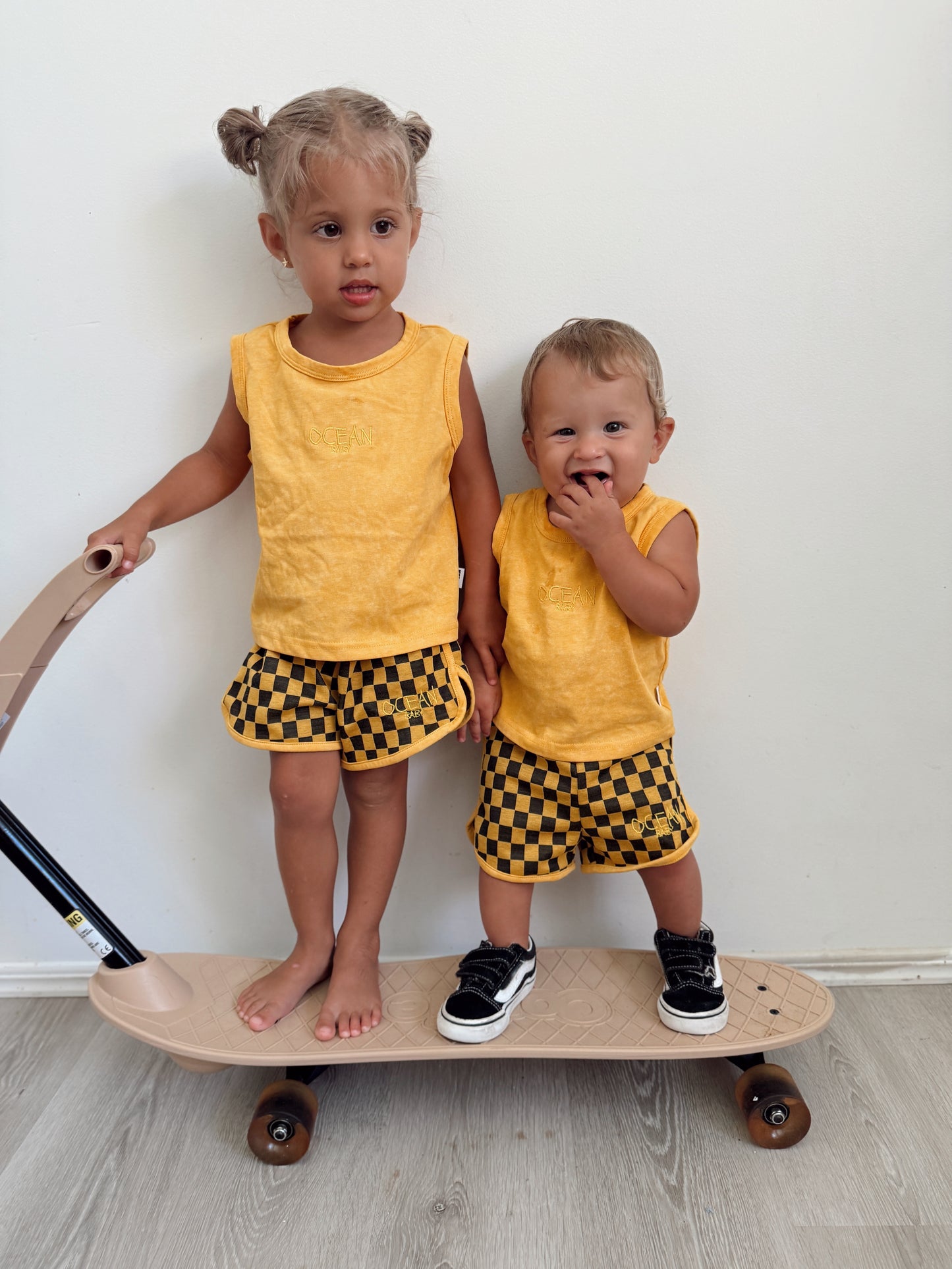 Singlet Set - Mustard