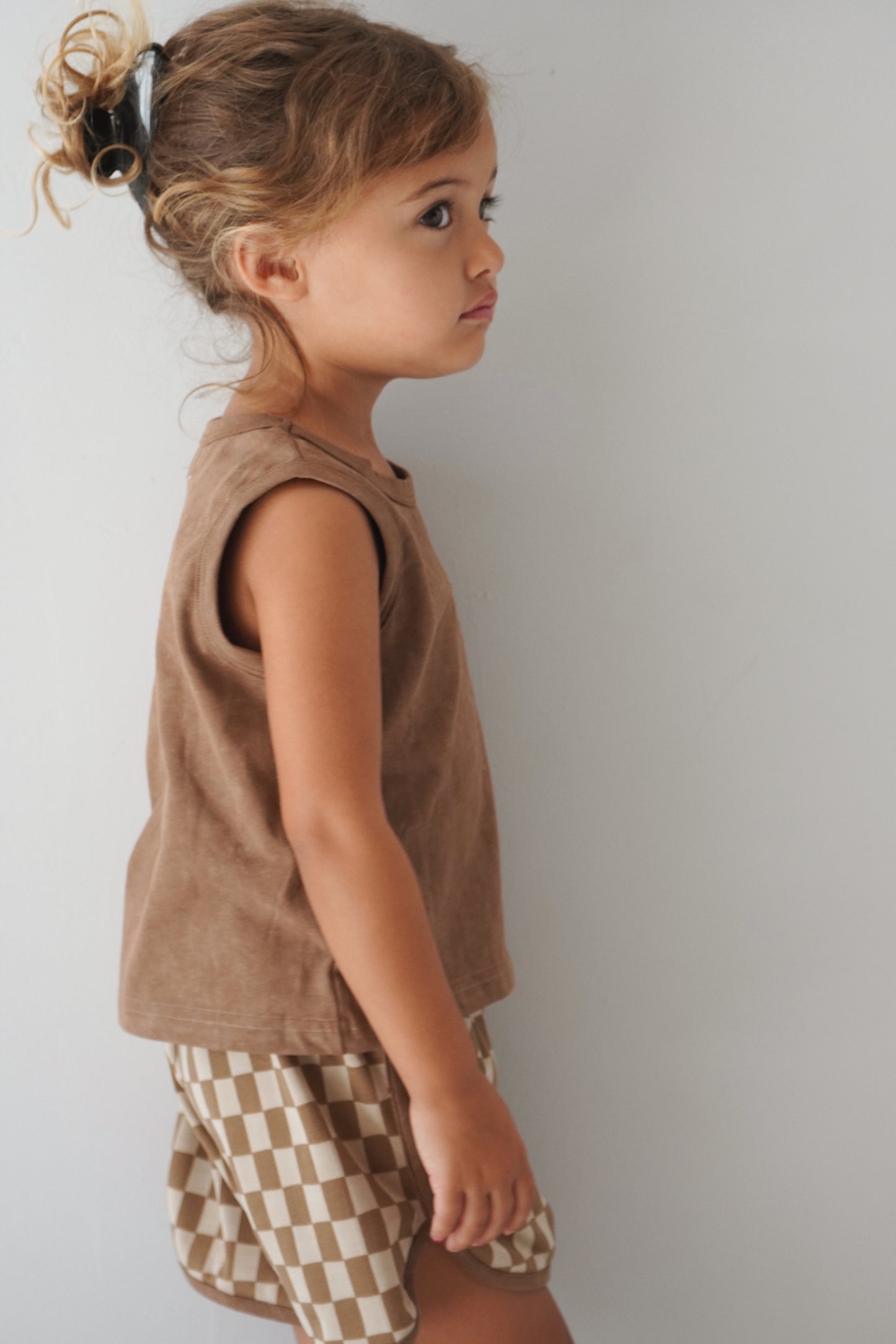 Singlet Set - Chocolate