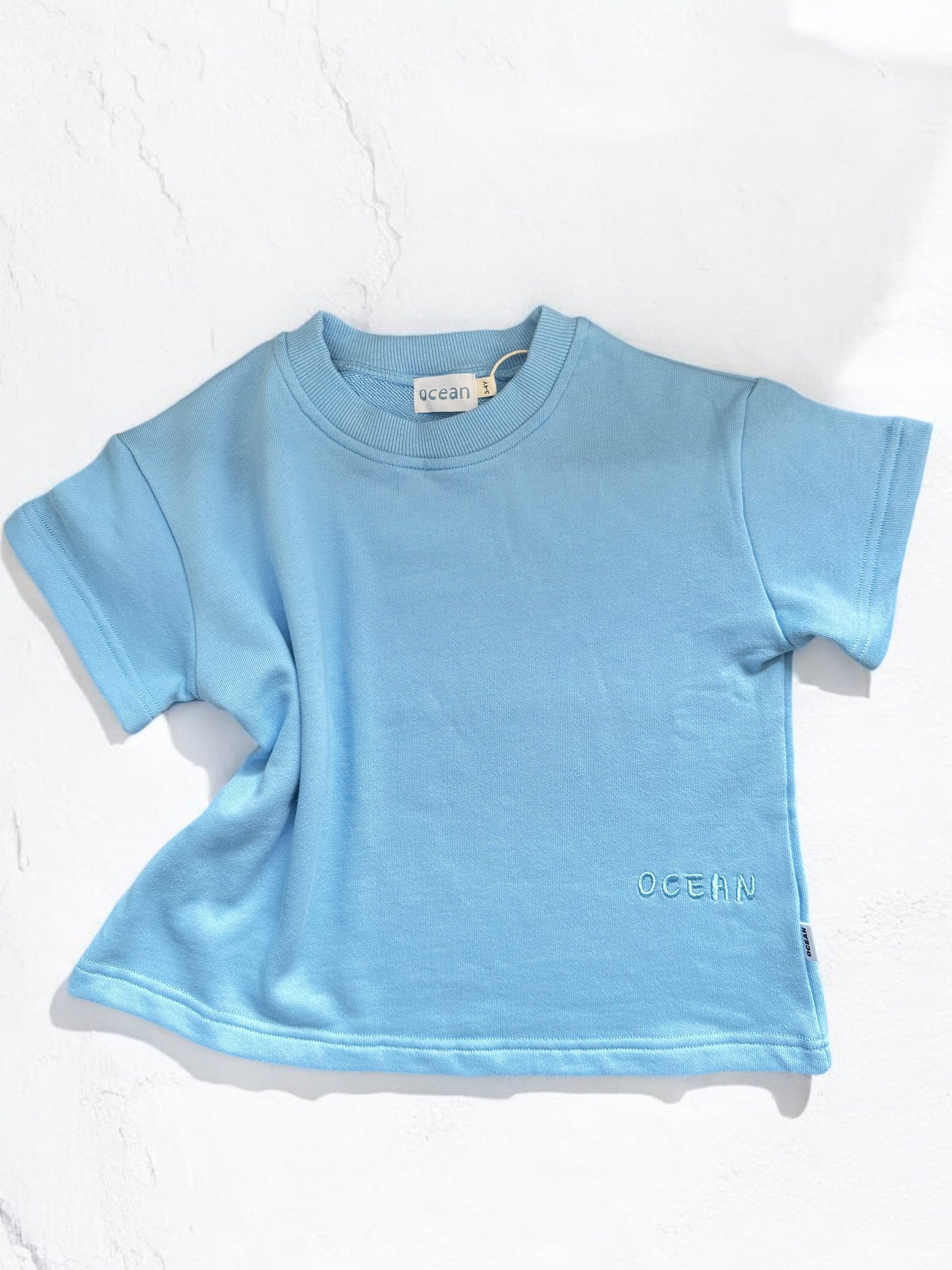 Ocean Blue/Stripe Shorts - Set